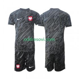 Poljska Golmanski Gostujući Dječji Nogometni Dres 2024